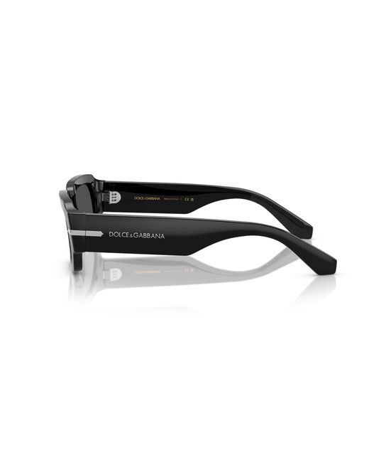 Dolce & Gabbana Black Dg4485 501/87 Sunglasses Acetate Squared Normal for men