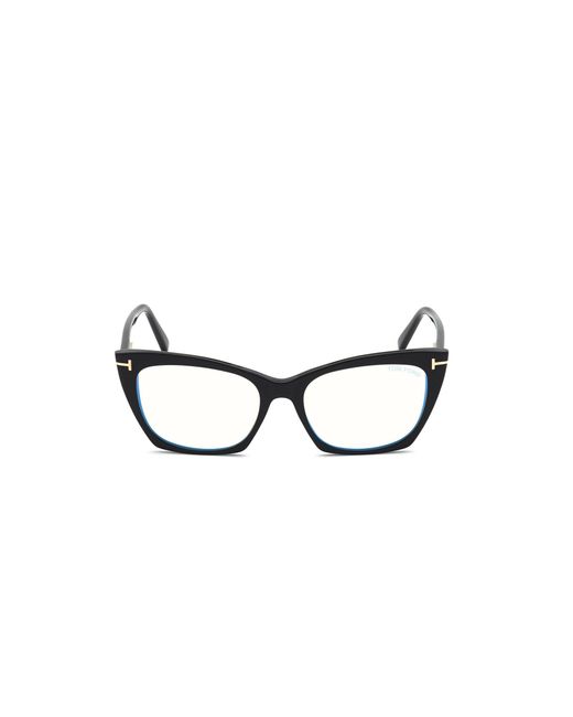 Tom Ford Black Ft5709-B 001 Optical Frames Acetate Cat Eye Normal