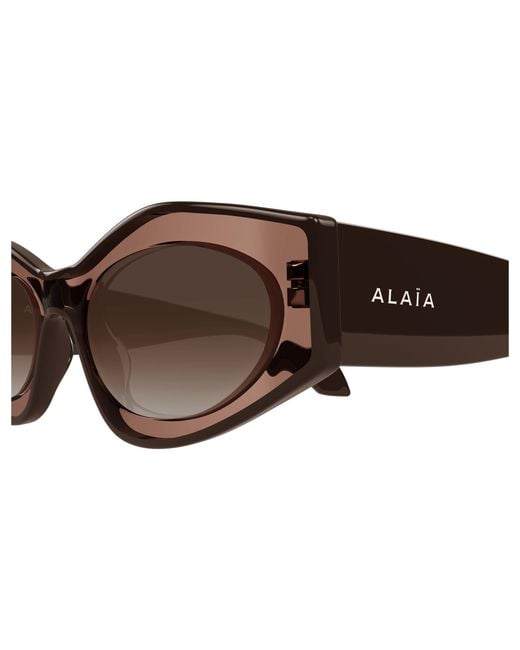 Alaïa Black Aa0093S 002 Sunglasses Acetate Cat Eye