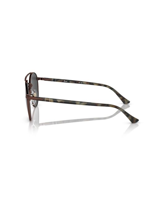 Persol Black Po1011S 114848 Sunglasses Metal Pillow Polarized