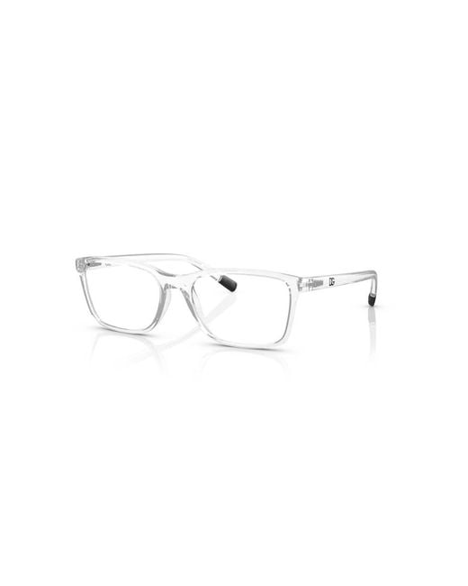 Dolce & Gabbana Black Dg5091 3133 Optical Frames Nylon Squared Normal for men