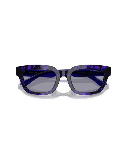 Emporio Armani Black Ea4233U 618380 Sunglasses Acetate Geometric Normal