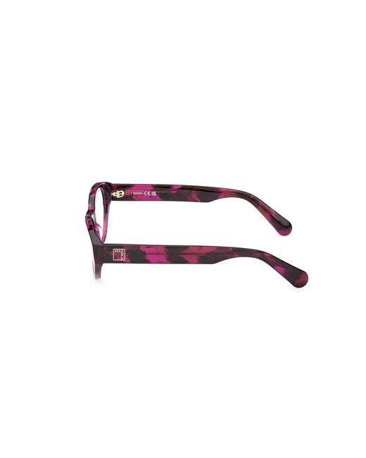MAX&Co. Black Mo5214 055 Optical Frames Acetate Round Normal