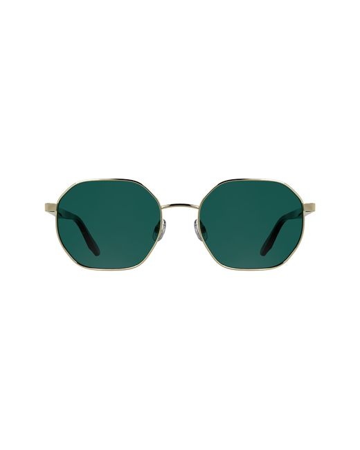 Calvin Klein Black Ck25110S 717 Sunglasses Metal Petrolium Squared Normal