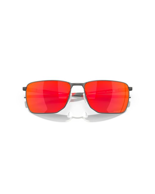 Oakley Black Oo4142 Ejector 414202 Sunglasses Metal Squared Normal Prizm for men