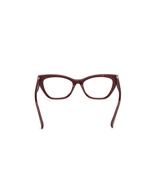 Max Mara Black Mm5228 071 Optical Frames Acetate Cat Eye Normal
