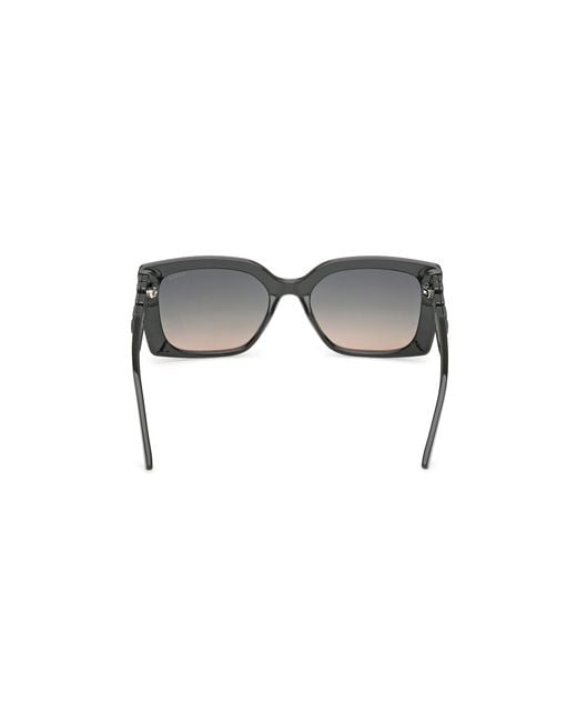 Guess Black Gu00265-H 96P Sunglasses Injected Squared Normal