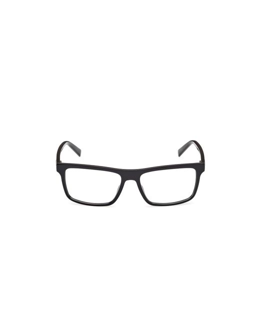 Timberland Black Tb50076 001 Optical Frames Injected Squared Normal for men