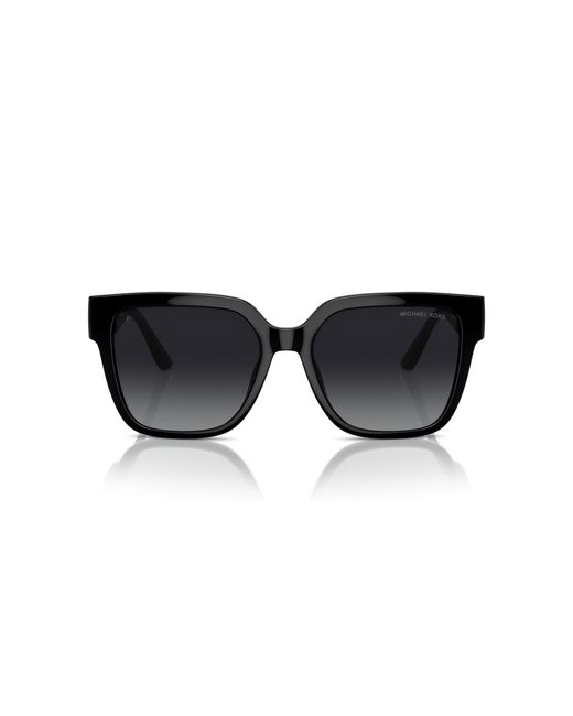Michael Kors Black Mk2170U Karlie 3005T3 Sunglasses Injected Squared Polarized Shaded