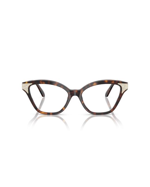 Swarovski Black Sk2029 1002 Optical Frames Acetate Cat Eye Normal
