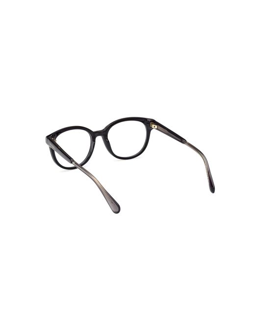 MAX&Co. Black Mo5126 001 Optical Frames Acetate Round Normal