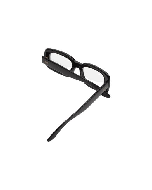 Retrosuperfuture Black Mnm Numero 148 Nero Optical Frames Acetate Squared