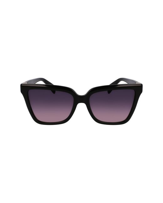 Liu Jo Black Lj803S 001 Sunglasses Acetate Squared Normal