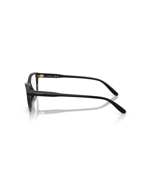 Vogue Eyewear Black Vo5703U W44 Optical Frames Nylon Transparent Round Normal