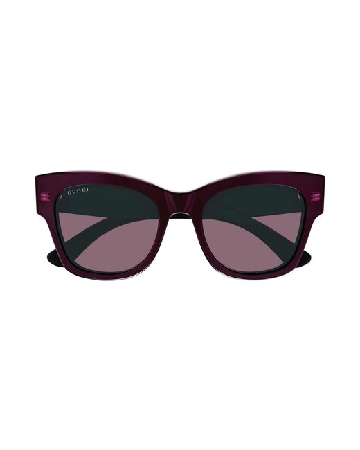 Gucci Black Gg1789S 003 Sunglasses Acetate Butterfly