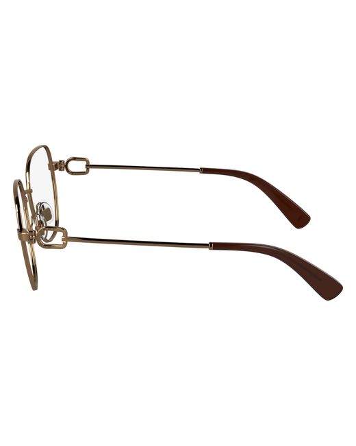 Longchamp Black Lo2169 730 Optical Frames Metal Squared Normal