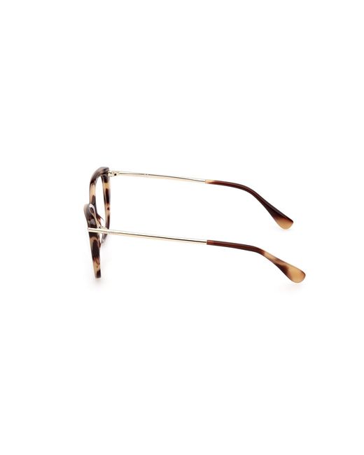 Max Mara Black Mm5007 047 Optical Frames Acetate Squared Normal