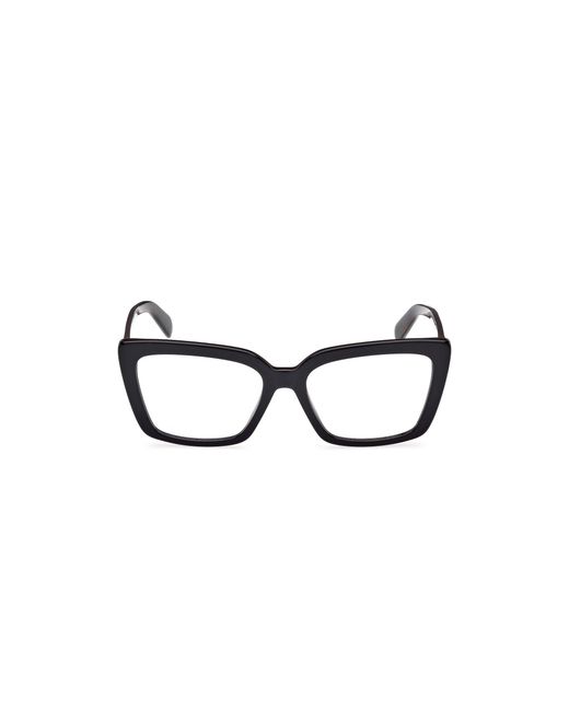 Emilio Pucci Black Ep5224 001 Optical Frames Acetate Squared Normal