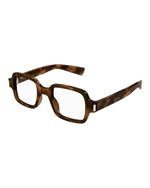 Saint Laurent Black Sl 720 Opt 003 Optical Frames Acetate Transparent Squared