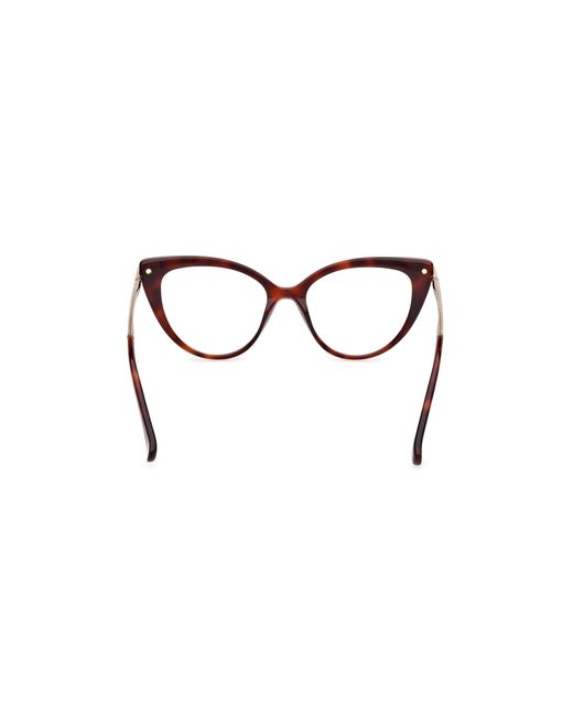 Max Mara Black Mm5145 052 Optical Frames Acetate Cat Eye Normal