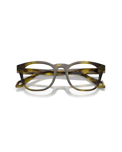 Giorgio Armani Black Ar7242 5987 Optical Frames Acetate Transparent Squared Normal for men