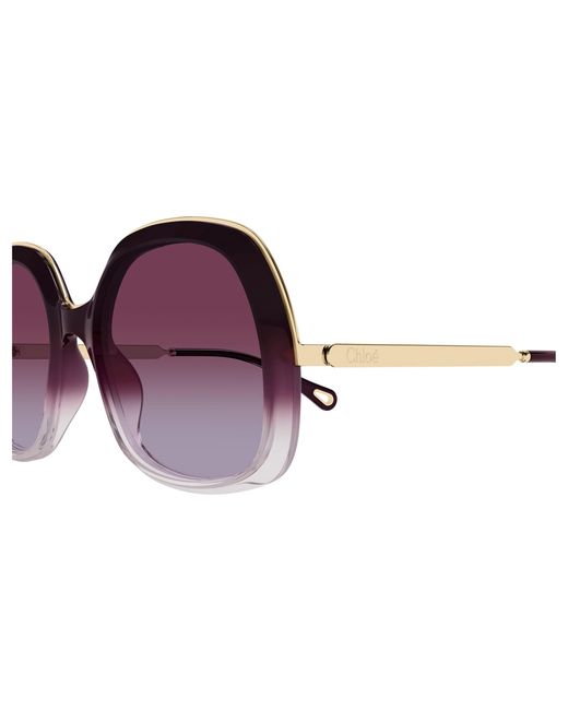 Chloé Black Ch0327S 007 Sunglasses Acetate Squared