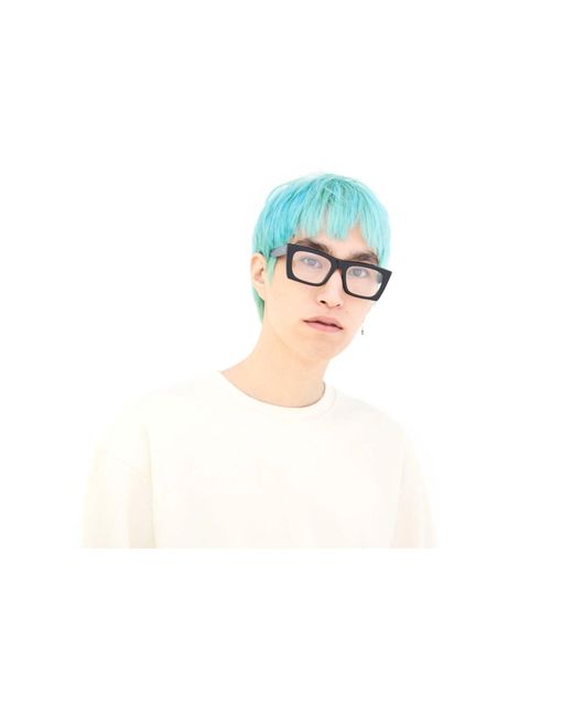 Retrosuperfuture Black R2N Numero 117 Nero Optical Frames Acetate Squared