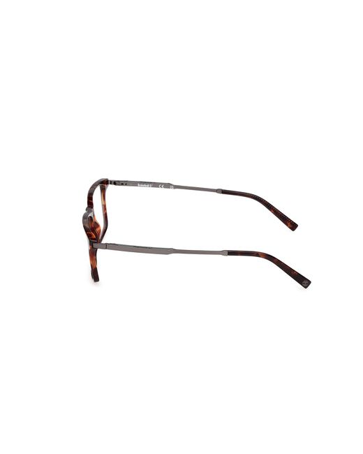 Timberland Black Tb50093 052 Optical Frames Injected Squared Normal for men