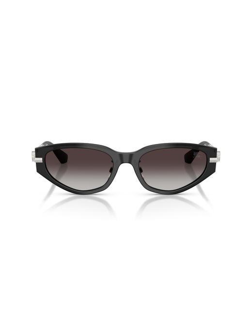 Burberry Black Be4493D 41128G Sunglasses Acetate Geometric Normal Nuanced