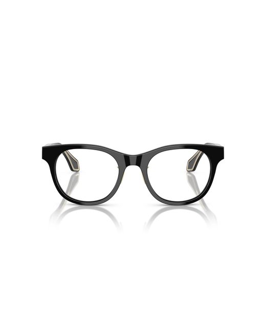 Giorgio Armani Black Ar7269 5001 Optical Frames Acetate Round Normal