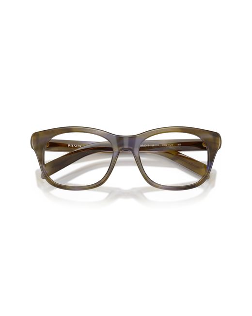 Prada Black Pr C13V 23G1O1 Optical Frames Acetate Pillow Normal