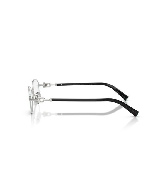 Tiffany & Co Black Tf1176D 6151 Optical Frames Metal Transparent Round Normal
