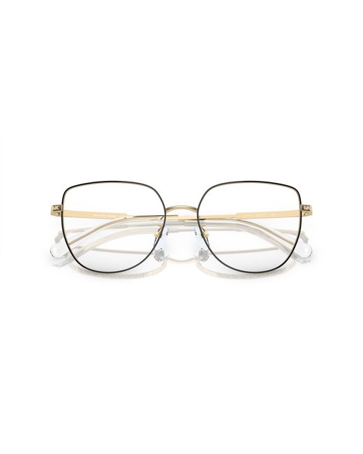 Michael Kors Black Mk3075D Jaipur 1014 Optical Frames Metal Transparent Round Normal
