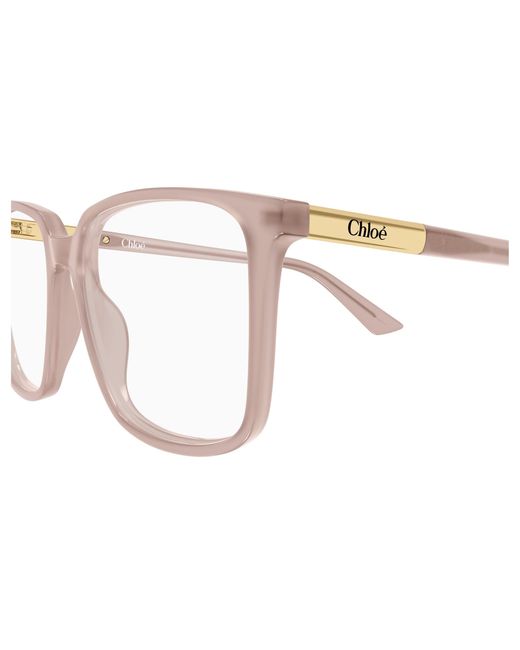 Chloé Black Ch0369O 004 Optical Frames Acetate Transparent Squared