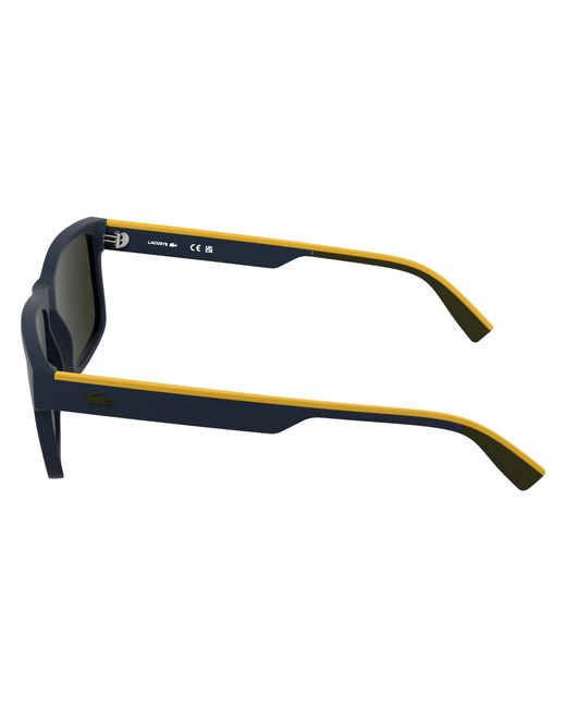 Lacoste Black L6076S 424 Sunglasses Bio-Injected Squared Normal for men