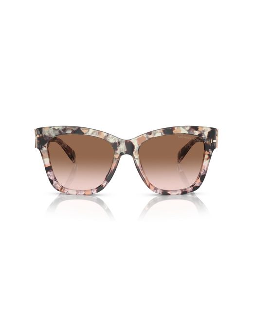 Michael Kors Black Mk2182U Empire Square 334513 Sunglasses Acetate Butterfly Normal Shaded