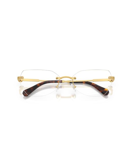 Swarovski Black Sk1035D 4007 Optical Frames Metal Round Normal