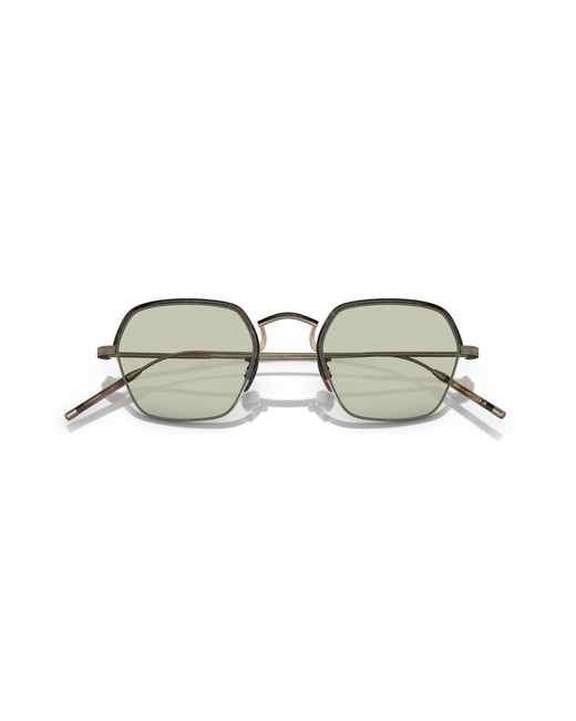 Oliver Peoples Black Ov1291T Tk-7 5284 Optical Frames Titanium Squared Normal