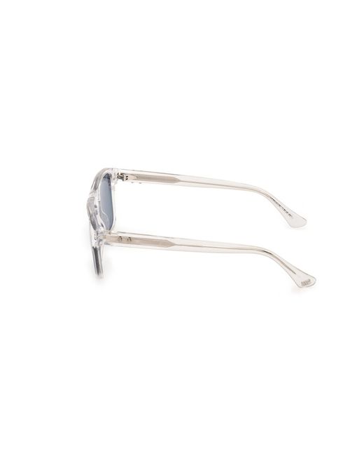 Web Black We0373 26V Sunglasses Acetate Squared Normal for men
