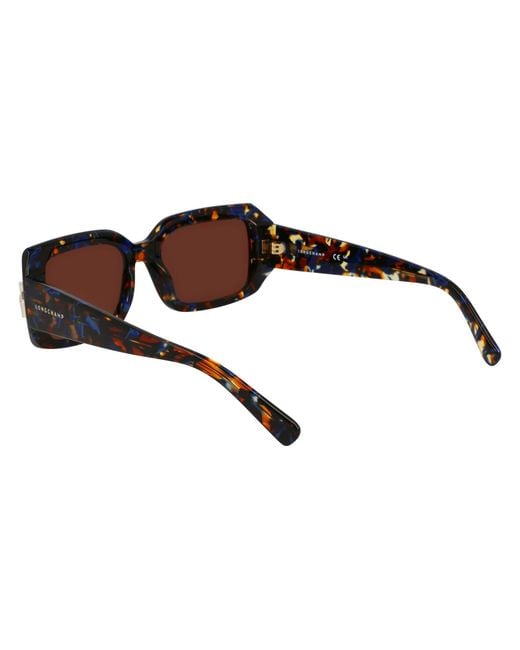 Longchamp Black Lo765S 431 Sunglasses Acetate Squared Normal
