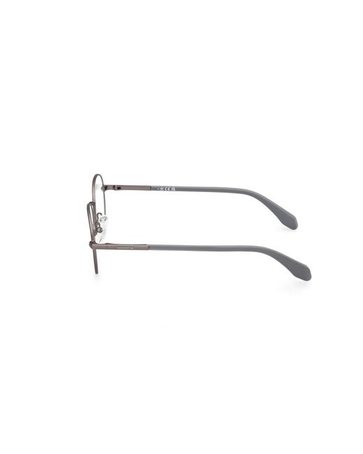 Adidas Black Or5090 013 Optical Frames Metal Round Normal