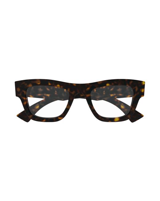 Gucci Black Gg1840O 006 Optical Frames Acetate Transparent Squared for men