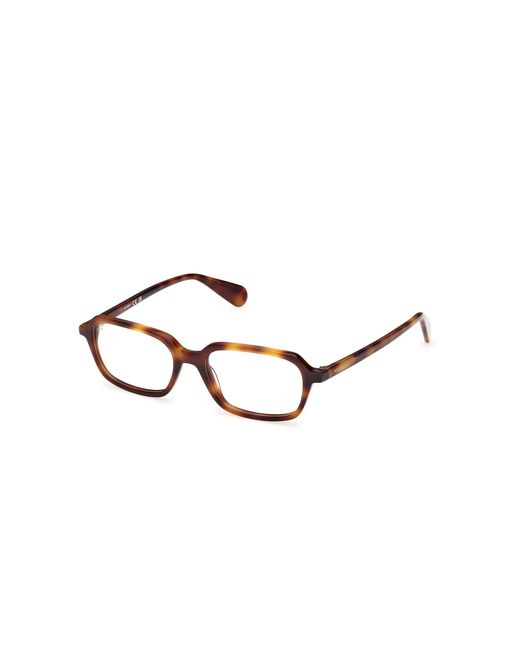 MAX&Co. Black Mo5218 052 Optical Frames Acetate Squared Normal