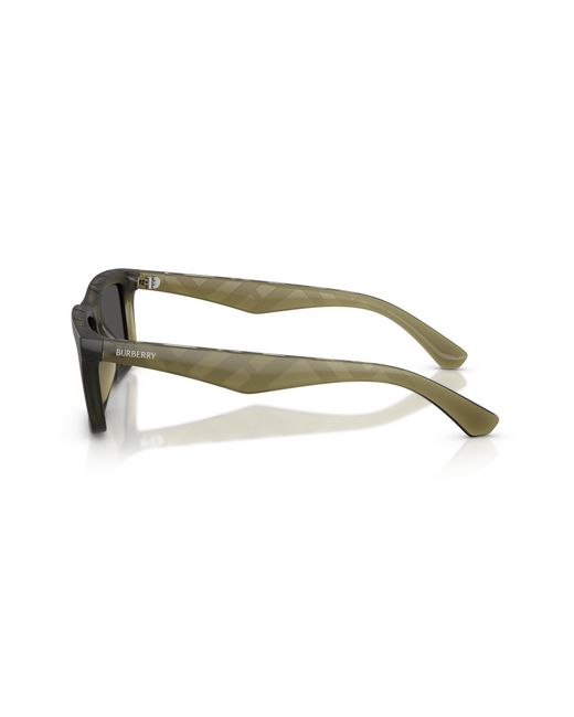 Burberry Black Be4475U 421287 Sunglasses Injected Squared Normal for men