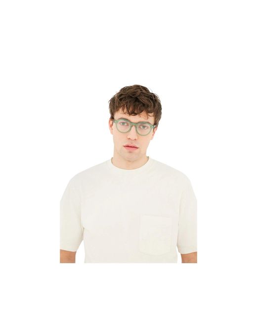 Retrosuperfuture Black Wnd Numero 129 Salvia Optical Frames Acetate Round