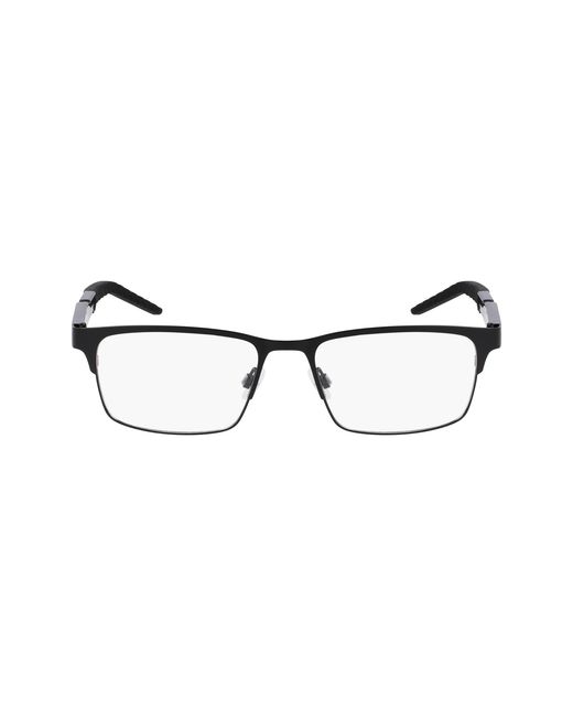 Nike Black 8154 001 Optical Frames Metal Squared Normal Photochromatic for men