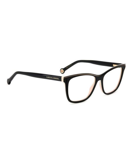 Carolina Herrera Black Her 0172 Kdx Optical Frames Acetate Squared