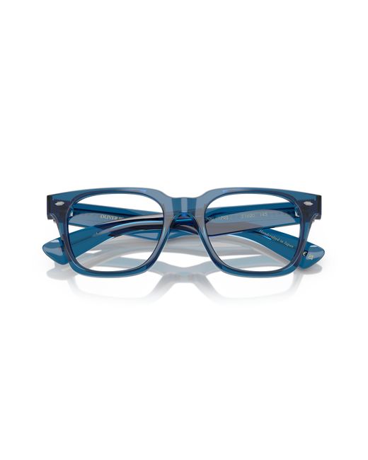 Oliver Peoples Black Ov5570U Alfrey 1793 Optical Frames Acetate Transparent Squared Normal for men