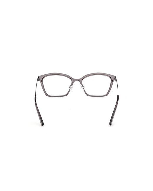 Emilio Pucci Black Ep5276 005 Optical Frames Metal Squared Normal