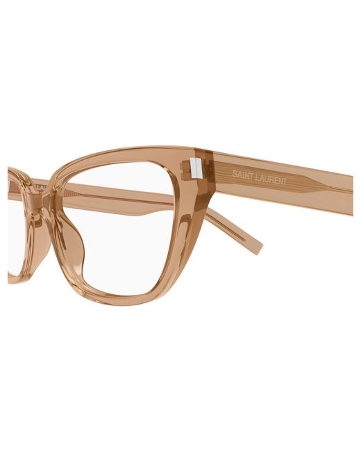 Saint Laurent Black Sl 896 005 Optical Frames Acetate Transparent Cat Eye